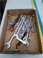 Group of tools / crescent wrenches/ open end