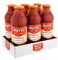 6-Pk Mutti Parma Strained Tomatoes, 796ml