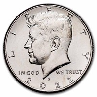 2022-p Kennedy Half Dollar Bu