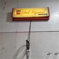 W 1 Light-up Wall sign Auto advertisment Hunter