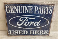 Ford Parts Tin Sign