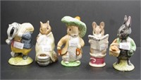 Five various Beswick Beatrix Potter figurines