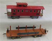 2- American Flyer Train Cars