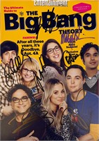 Autograph COA Big Bang Theory Photo
