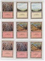 (9) X MAGIC THE GATHERING CARDS