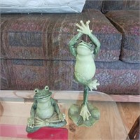 Frog Yard Ornaments