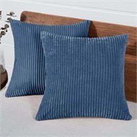 16x16  16x16 in  Deconovo Corduroy Pillow Covers