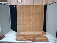 5 BAMBOO BLINDS