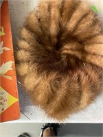 Christine Original Vintage Mink Fur Hat