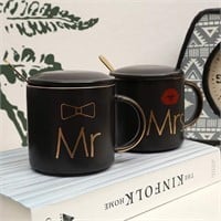 Mr and Mrs Couples Coffee Mugs Cups Gifts Set