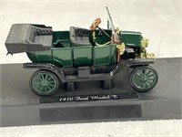 1910 Ford Model T die-cast on stand