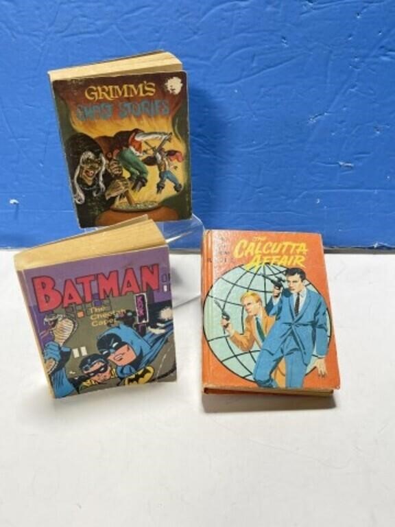 3 Whitman Little Big Books - Batman (1969), Man