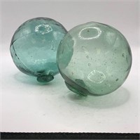 Vintage Chinese Glass Floats