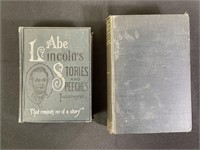 Abe Lincoln Books - 1896 & 1926 (2)