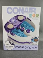 NIB Conair Massaging Spa Foot Bath
