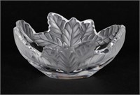Lalique Art Glass Crystal Bowl "Compiegne"