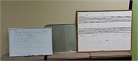 Framed Dry Erase Boards (3)