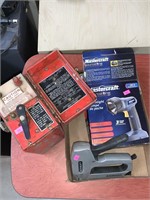 Lot - Stapler, Flashlight etc