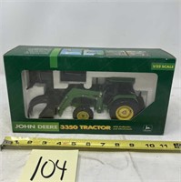 John Deere 3350 Tractor with Loader & Attachments