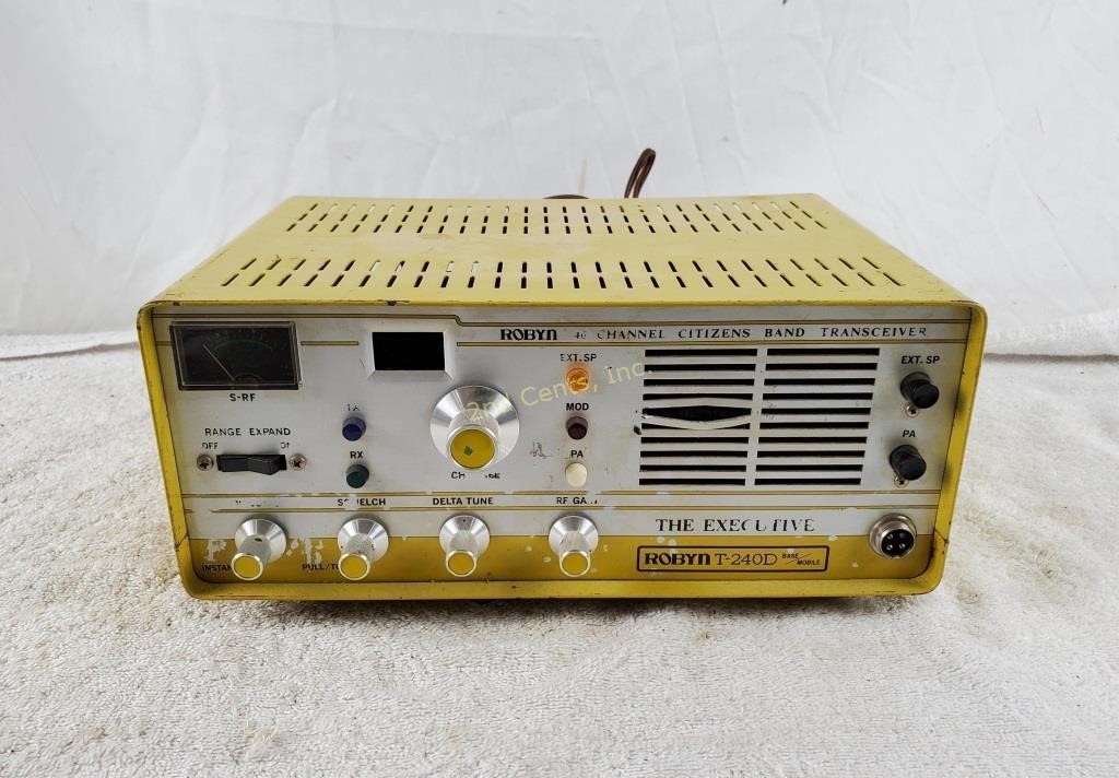 Vintage Radio Audio CB Electronics Tools Online Auction 9