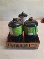3 propane bottles