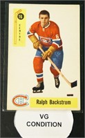 1958 Parkhurst #16 Ralph Backstrom Hockey Card