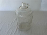H. ROBINSON CORP. GLASS EMBOSSED R. JUG / NO CAP