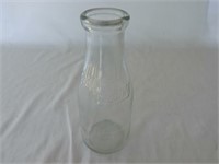CASWELL DAIRY EMBOSSED 1/2 QUART JAR/ NO LID