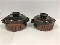 Clay pots 7.5 and 7”