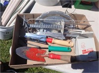Garden Tools, Pull Strap, Rodent Trap, Metal Tray