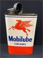 Mobilube Outboard Gear Oil Can