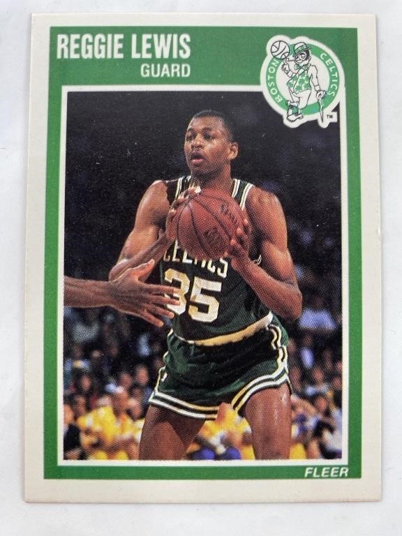 Rookie Card 1989 Fleer Reggie Lewis