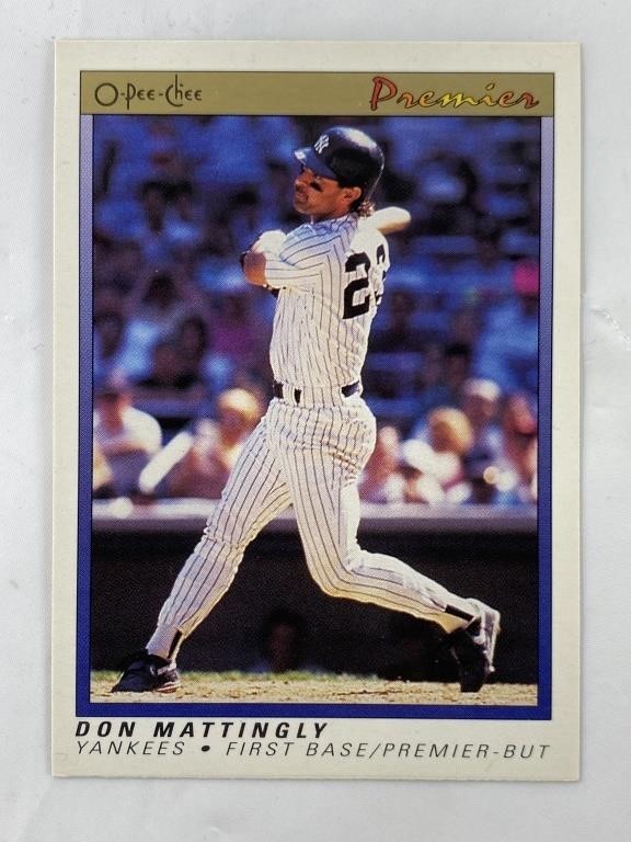 Opeechee Premier Don Mattingly Card