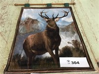 MOUNTAIN ELK HANGING TAPESTRY 28 in x 36 in