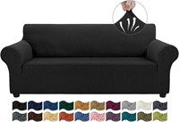 Asnomy Large Black Couch Covers
