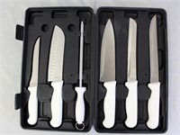 Maxam Knife Set in Plastic Case