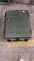 Storage case on wheels 24”x20”x12”
