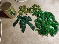 Canister of St. Patrick's Day decorations