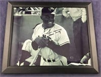 Willie Mays Signed & Framed 8 X 10 Photo With COA