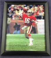 Joe Montana Signed & Framed 8 X 10 Photo With COA