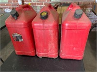 3 6 Gallon Gas Cans