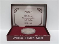1982 Washington Proof Half Dollar Silver