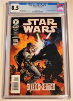 DARK HORSE STAR WARS JEDI VS SITH #1 CGC 8.5