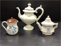 1970's Avon Ceramic Tea Pot & More
