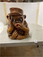 1950-60s Monkey Cookie Jar