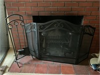 Fire Place Screen and Tools