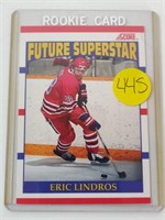 ERIC LINDROS FUTURE SUPERSTAR #440 MARKED ROOKIE