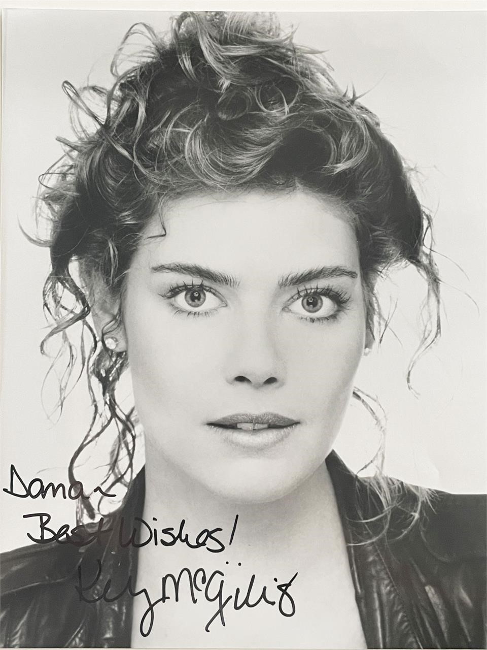 Top Gun Kelly McGillis signed photo