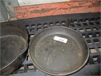 JOHN C JOHNSON AND CO CAST IRON FRYING PAN