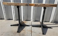 (2) Work Table Bases